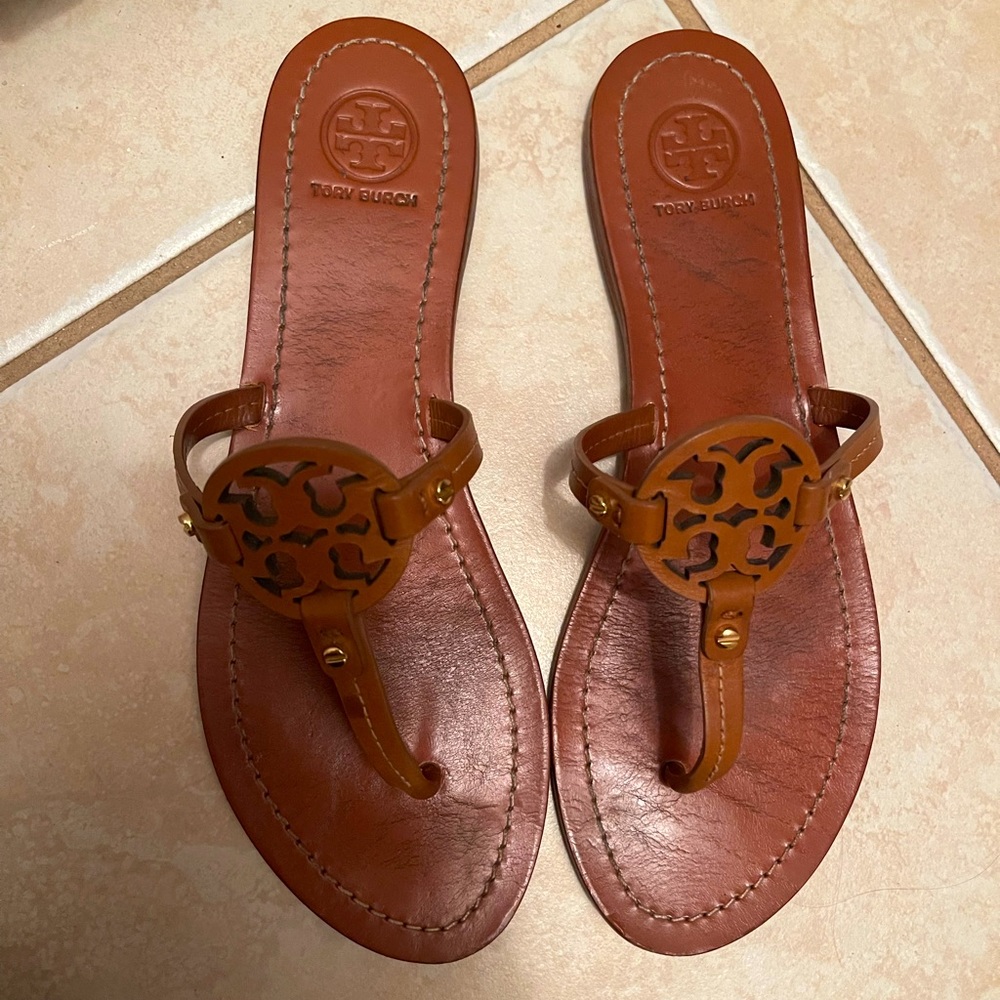 Tory Burch mini Miller sandals!!